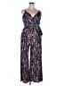 Kaileigh Paisley Blue Jumpsuit Size XXL - photo 1