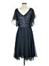 Jkara 100% Polyester Gray Cocktail Dress Size 6 - photo 2