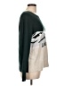Victoria's Secret Pink Graphic Green Pullover Sweater Size L - photo 4