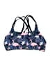 Unbranded Print Blue Swimsuit Top Size XL - photo 1