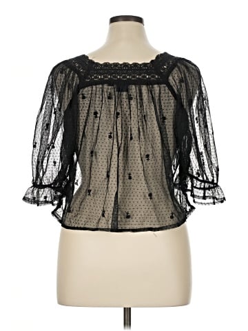 Gap 3/4 Sleeve Blouse (view 2)