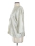 CATHERINE Catherine Malandrino 100% Acrylic Metallic Silver Pullover Sweater Size S - photo 5