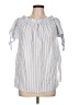 New Directions Blue Sleeveless Blouse Size L - photo 1