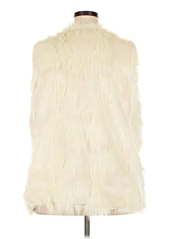Ashley Stewart Faux Fur Vest (view 2)