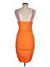 Unbranded Color Block Orange Cocktail Dress Size M - photo 2