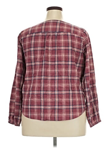 Madewell 3/4 Sleeve Blouse (view 2)