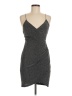 Forever 21 Metallic Gray Cocktail Dress Size M - photo 1