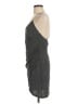 Forever 21 Metallic Gray Cocktail Dress Size M - photo 5