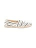 TOMS Stripes White Flats Size 9 1/2 - photo 1