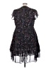 City Chic 100% Polyester Floral Black Cocktail Dress Size 22 Plus (XL) - photo 2