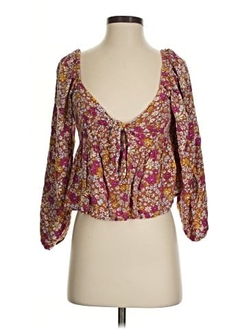 Patrons of Peace 3/4 Sleeve Blouse (view 1)