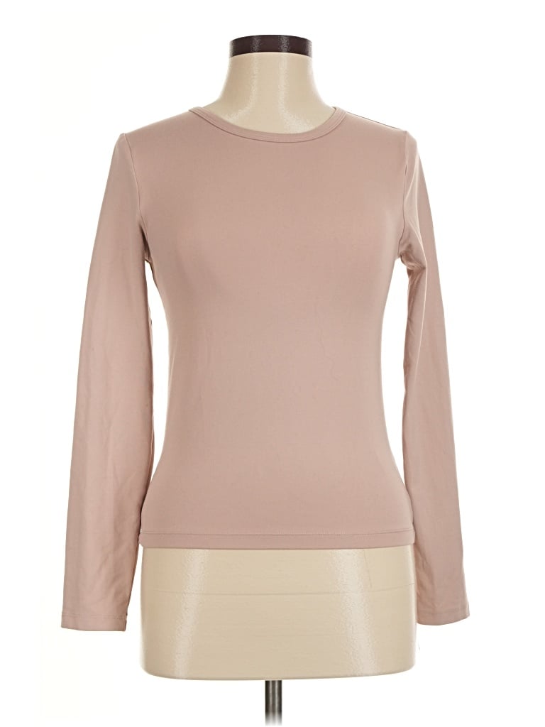 Pre-owned Wilfred Free Long Sleeve T-shirt In Tan
