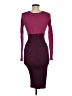 Assorted Brands Burgundy Cocktail Dress Size M - photo 2