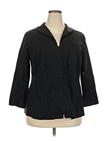 Lafayette 148 New York 3/4 Sleeve Button-Down Shirt (view 1)