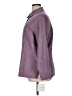 Sag Harbor 100% Polyester Paisley Purple Long Sleeve Blouse Size 16 - photo 5