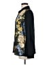 Kobi Halperin 100% Polyester Floral Black Long Sleeve Blouse Size M - photo 5