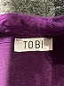 TOBI Purple Long Sleeve Top Size M (estimated) - photo 7