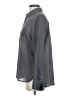 Eliot Chevron-herringbone Gray Long Sleeve Blouse Size S - photo 5