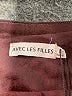 Avec Les Filles Maroon Burgundy Tuxedo Vest Size XS - photo 6