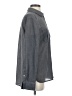 Eliot Chevron-herringbone Gray Long Sleeve Blouse Size S - photo 4