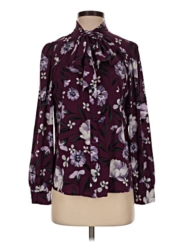 Calvin Klein Long Sleeve Blouse (view 1)