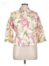 Ann Taylor LOFT Floral Pink Jacket Size 14 Petite - photo 1