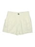 ModCloth Solid Ivory Khaki Shorts Size 8 - photo 1