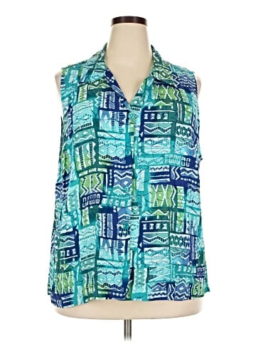 Notations Sleeveless Blouse (view 1)