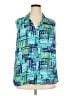 Notations Teal Sleeveless Blouse Size 26 - 28 - photo 1