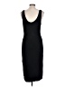 Bar III Solid Black Cocktail Dress Size L - photo 2