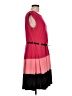 Unbranded Color Block Pink Casual Dress Size L (estimated) - photo 4