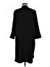 Worthington Solid Black Casual Dress Size M - photo 2