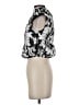 By Design 100% Polyester Black Ivory Sleeveless Blouse Size XS - photo 5