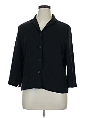 Yansi Fugel 3/4 Sleeve Button-Down Shirt (view 1)