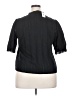 Sanctuary 100% Cotton Black Short Sleeve Blouse Size XXL - photo 2