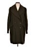 Zara Basic Green Coat Size L - photo 1