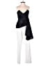 Jay Godfrey 100% Polyester Black Jumpsuit Size 2 - photo 1