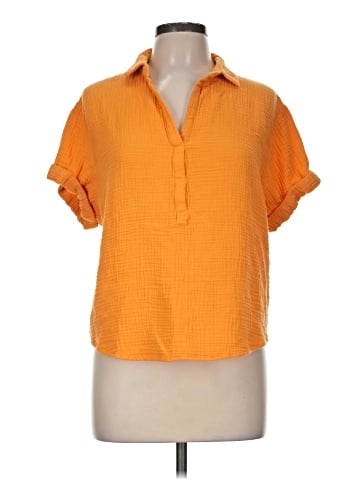 Magaschoni Short Sleeve Blouse (view 1)