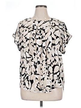 Ann Taylor Loft Outlet Short Sleeve Blouse