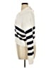 Splendid 100% Cotton Stripes Ivory Pullover Sweater Size XL - photo 5