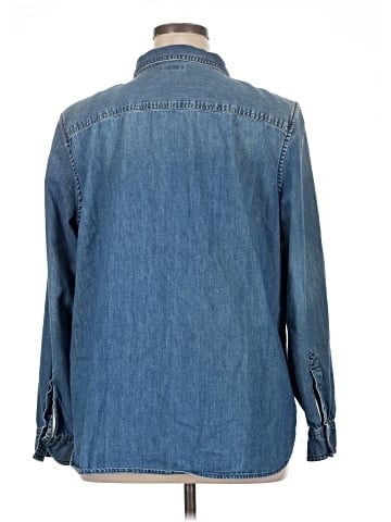L.L.Bean Long Sleeve Button-Down Shirt (view 2)