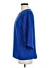 Trina Turk 100% Polyester Blue 3/4 Sleeve Blouse Size M - photo 5