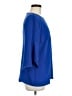 Trina Turk 100% Polyester Blue 3/4 Sleeve Blouse Size M - photo 4