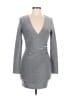 Superdown Silver Cocktail Dress Size M - photo 1