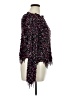 rue21 100% Polyester Tweed Black Pullover Sweater Size L - photo 4