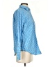 J.Crew 100% Cotton Checkered-gingham Blue Long Sleeve Button-Down Shirt Size 4 - photo 4