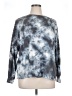 Green Tea Tie-dye Gray Pullover Sweater Size XL - photo 1