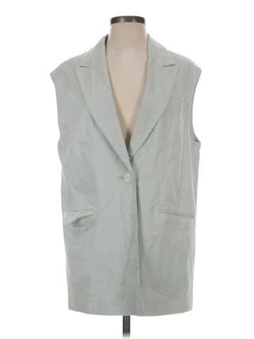 Topshop Sleeveless Button-Down Shirt (view 1)