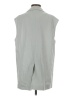 Topshop Gray Sleeveless Button-Down Shirt Size 2 - photo 2