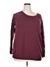 Torrid Burgundy Pullover Sweater Size 2X Plus (2) - photo 1